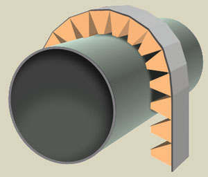 Flexible Duct Support